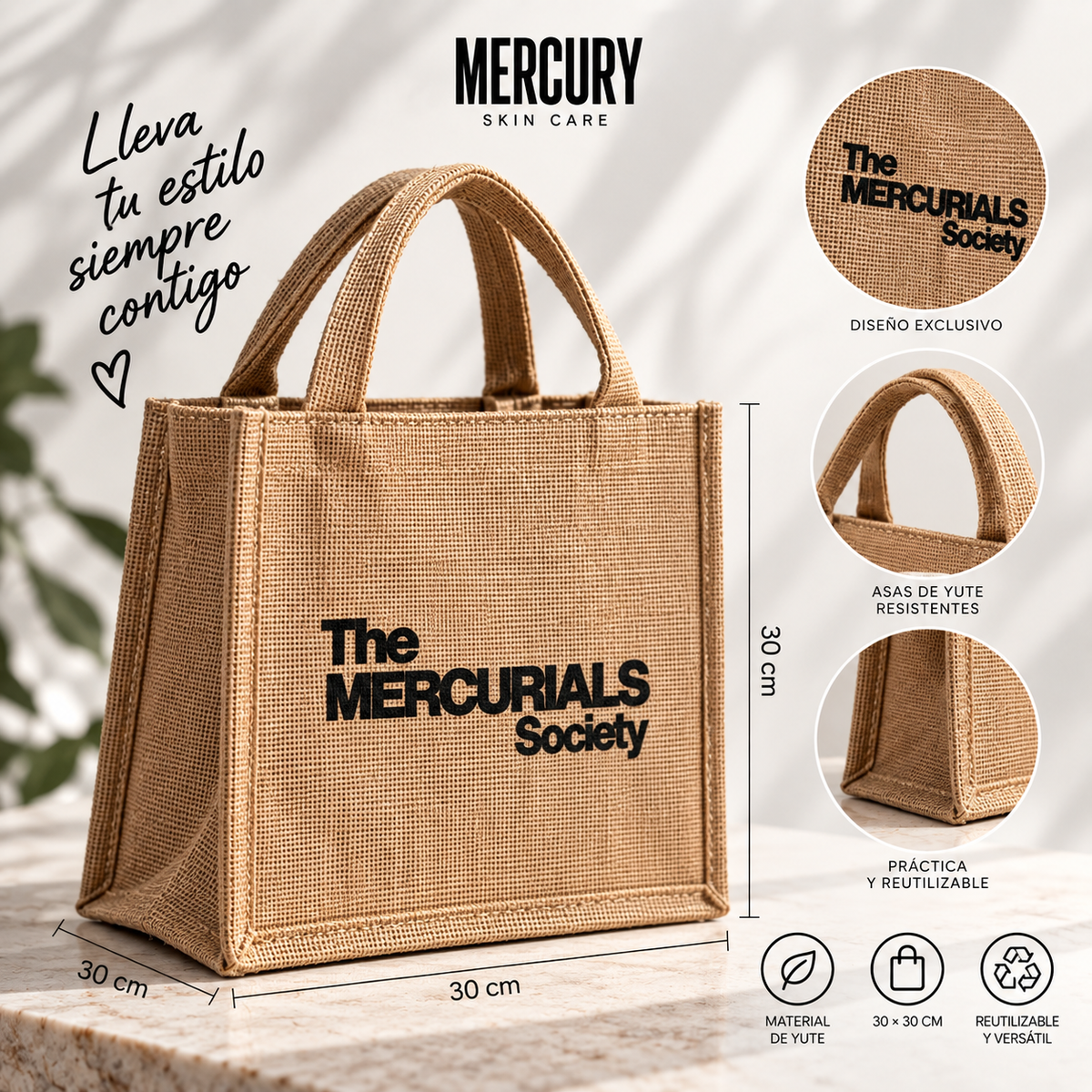 Bolsa de Yute The Mercurials Society