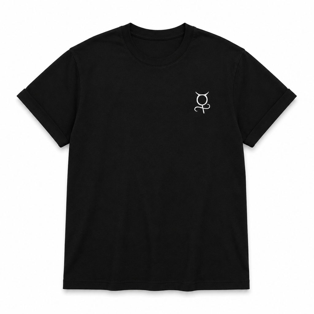 Playera Negra para Unisex Aaron Mercury - Edición Limitada